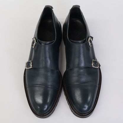 WH ダブルエイチ WH-0300 ダブルモンクストラップ シューズ 9