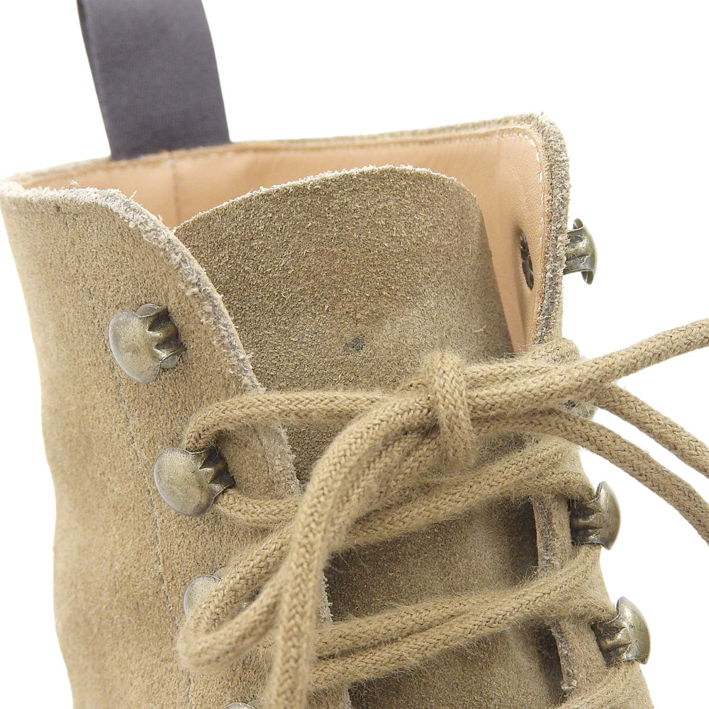 Crockett&Jones クロケット＆ジョーンズ 美品 ARGYLL/アーガイル スエード キャップトゥブーツ シューズ メンズ サンド 7 1/2E シューズ 7 1/2E