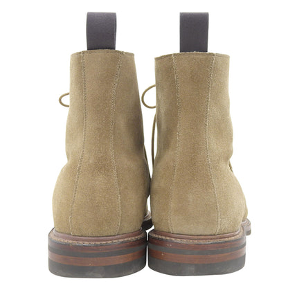 Crockett&Jones クロケット＆ジョーンズ 美品 ARGYLL/アーガイル スエード キャップトゥブーツ シューズ メンズ サンド 7 1/2E シューズ 7 1/2E