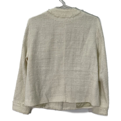 DRESSTERIOR ドレステリア 085-46001 ﾎﾜｲﾄ ﾌﾘﾝｼﾞﾂｨｰﾄﾞｼﾞｬｹｯﾄ ジャケット 36