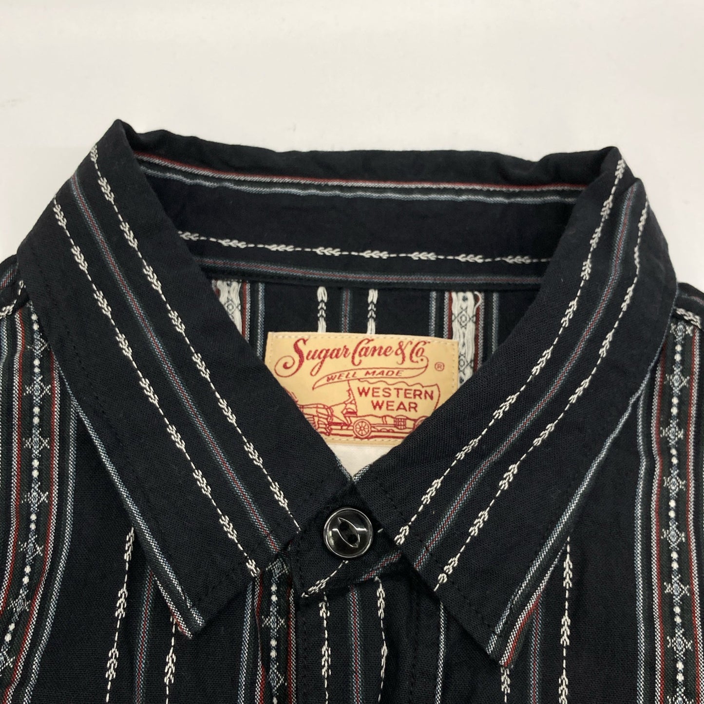 SUGAR CANE シュガーケーン SC29462 NATIVE AMERICAN DOBBY STRIPE L/S WORK SHIRT トップス 17