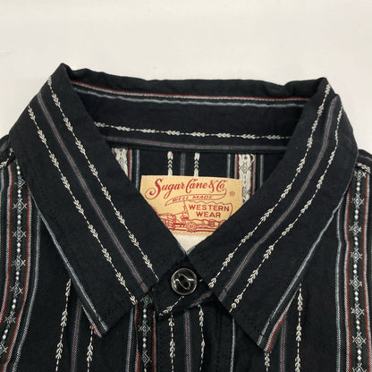 SUGAR CANE シュガーケーン SC29462 NATIVE AMERICAN DOBBY STRIPE L/S WORK SHIRT トップス 17