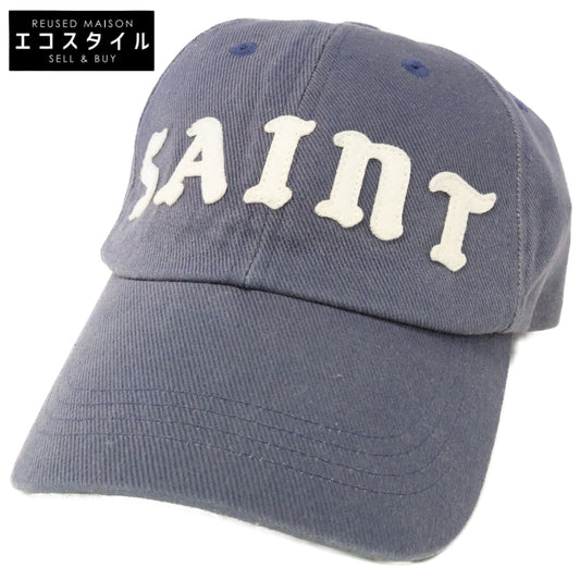 SAINT MICHAEL セントマイケル 【美品】SM-HR8-0000-080 6PANEL CAP 6パネル キャップ 帽子 OS