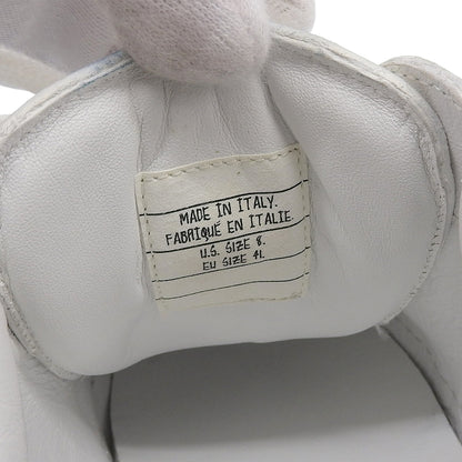 THOM BROWNE トムブラウン 美品 レザー スニーカー シューズ メンズ 白 ホワイト 8 シューズ 8(US)