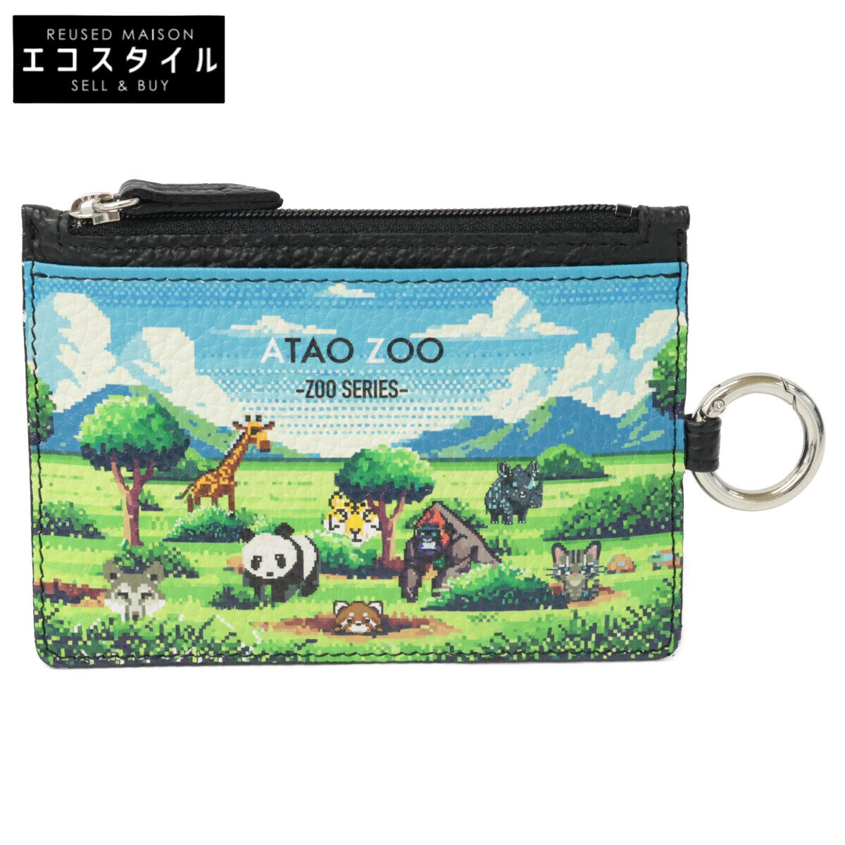 ATAO アタオ 【新品同様】1169 ZOO HUDSON ズーハドソン フラグメントケース コインケース