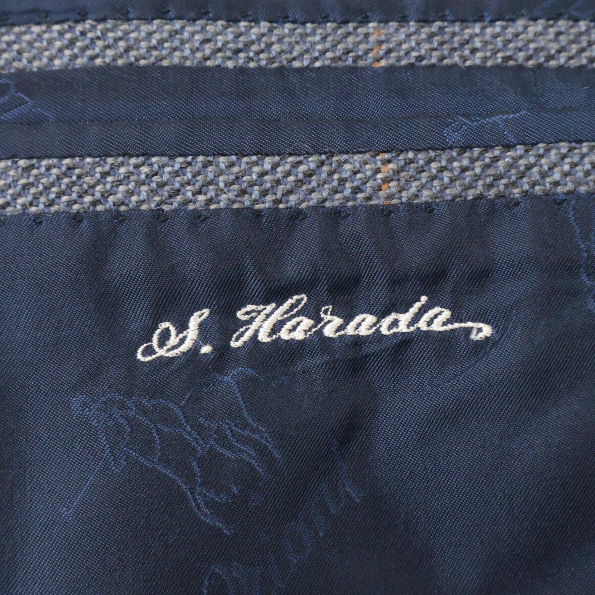 Brioni ブリオーニ ﾁｪｯｸ3Bｼﾞｬｹｯﾄ ジャケット 48