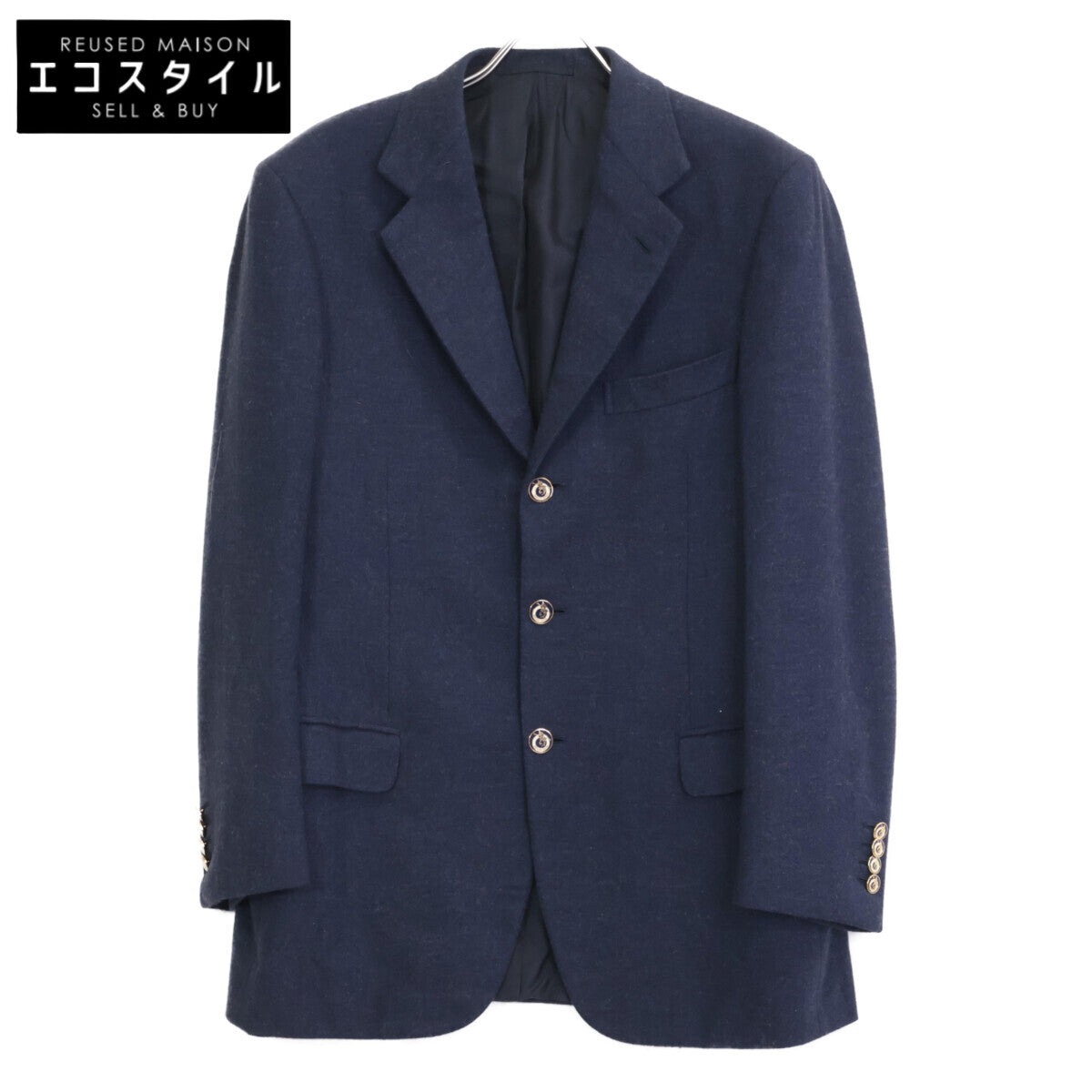 Brioni ブリオーニ 金ﾎﾞﾀﾝ3Bｼﾞｬｹｯﾄ ジャケット 50