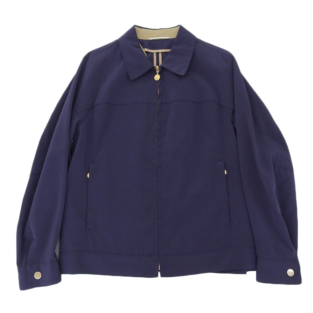 Brioni ブリオーニ コットン ナイロンブルゾン メンズ ネイビー M ジャケット M
