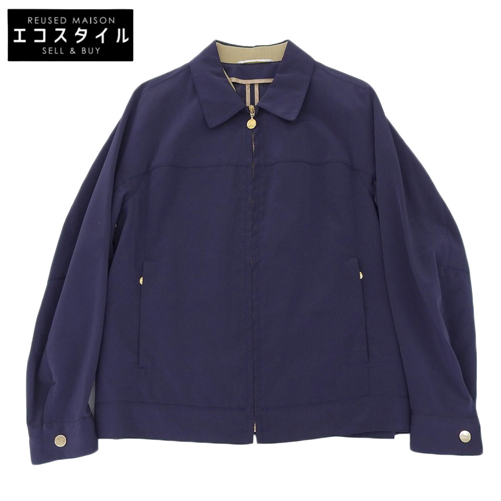 Brioni ブリオーニ コットン ナイロンブルゾン メンズ ネイビー M ジャケット M
