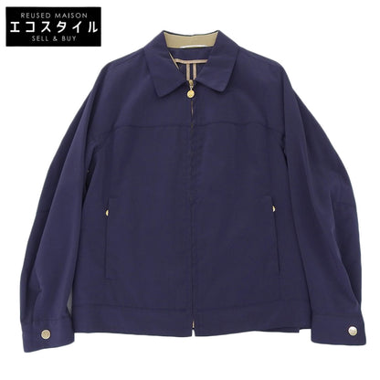 Brioni ブリオーニ コットン ナイロンブルゾン メンズ ネイビー M ジャケット M