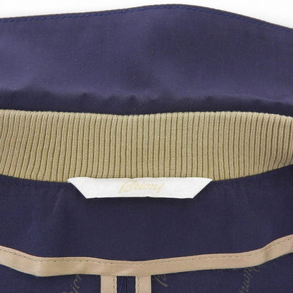 Brioni ブリオーニ コットン ナイロンブルゾン メンズ ネイビー M ジャケット M