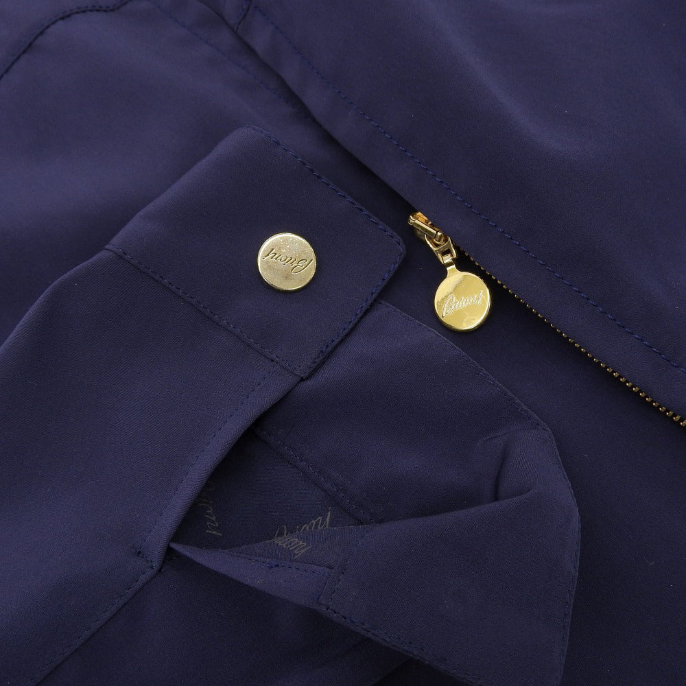 Brioni ブリオーニ コットン ナイロンブルゾン メンズ ネイビー M ジャケット M