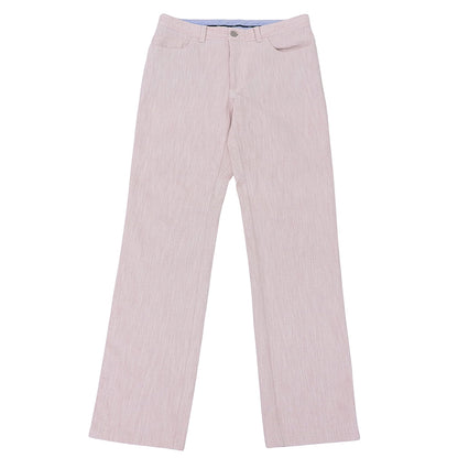 Brioni ブリオーニ 美品 STELVIO ストレッチパンツ コットン ボトムス メンズ ピンク系 48R ボトムス 48R