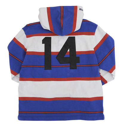 Supreme シュプリーム hooded rugby コットン パーカー トップス メンズ マルチカラー M 24FW トップス M