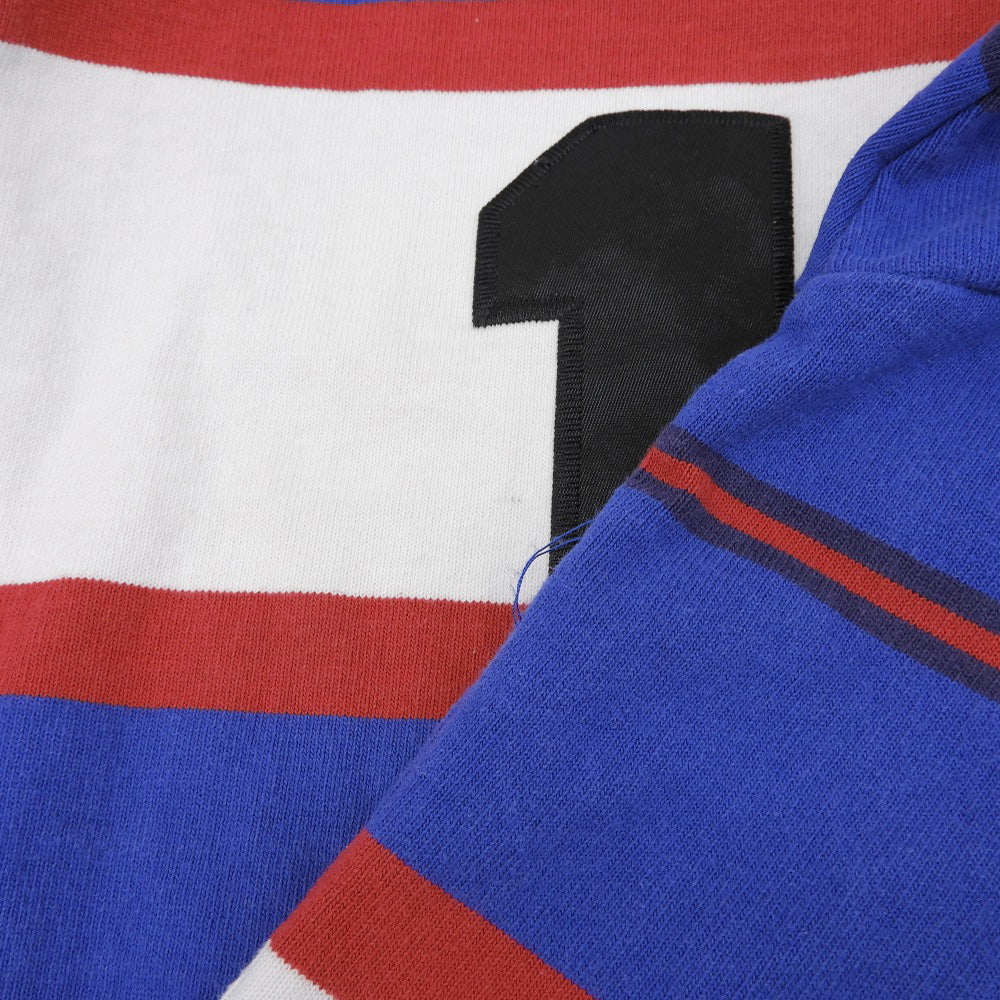 Supreme シュプリーム hooded rugby コットン パーカー トップス メンズ マルチカラー M 24FW トップス M