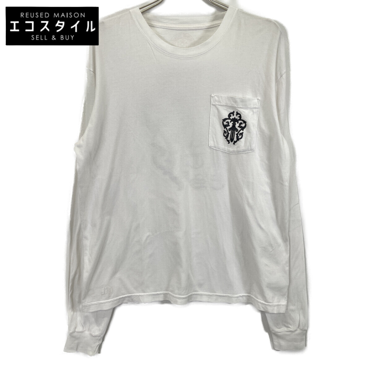 Chrome Hearts クロムハーツ ﾊｰﾌﾀﾞｶﾞｰﾊﾞｯｸﾞﾌﾟﾘﾝﾄL/Sｼｬﾂ トップス L