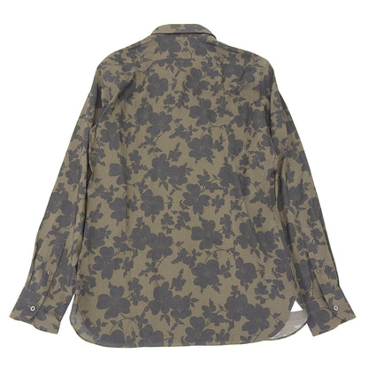 TOM FORD トムフォード 美品 フラワープリントシャツ トップス メンズ グリーン系 41 3FT901 94BSRB トップス 41