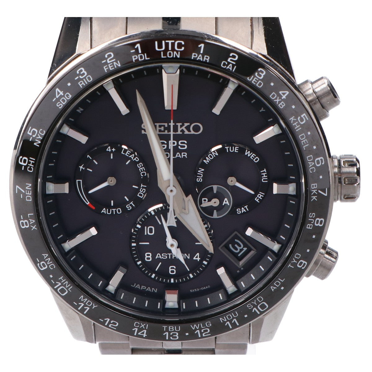 SEIKO セイコー SBXC003 ASTRON 5Xシリーズ デュアルタイム GPSソーラー電波 腕時計