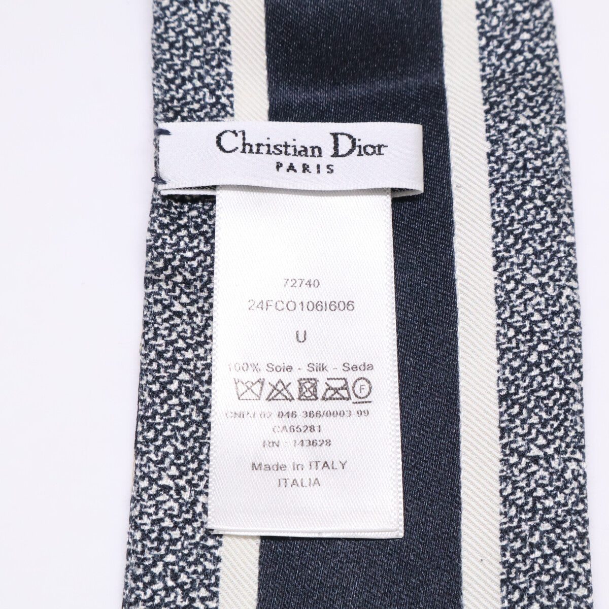 Christian Dior クリスチャンディオール 24FCO106I606 D-Floral Dフローラル ミッツァ ロゴ スカーフ