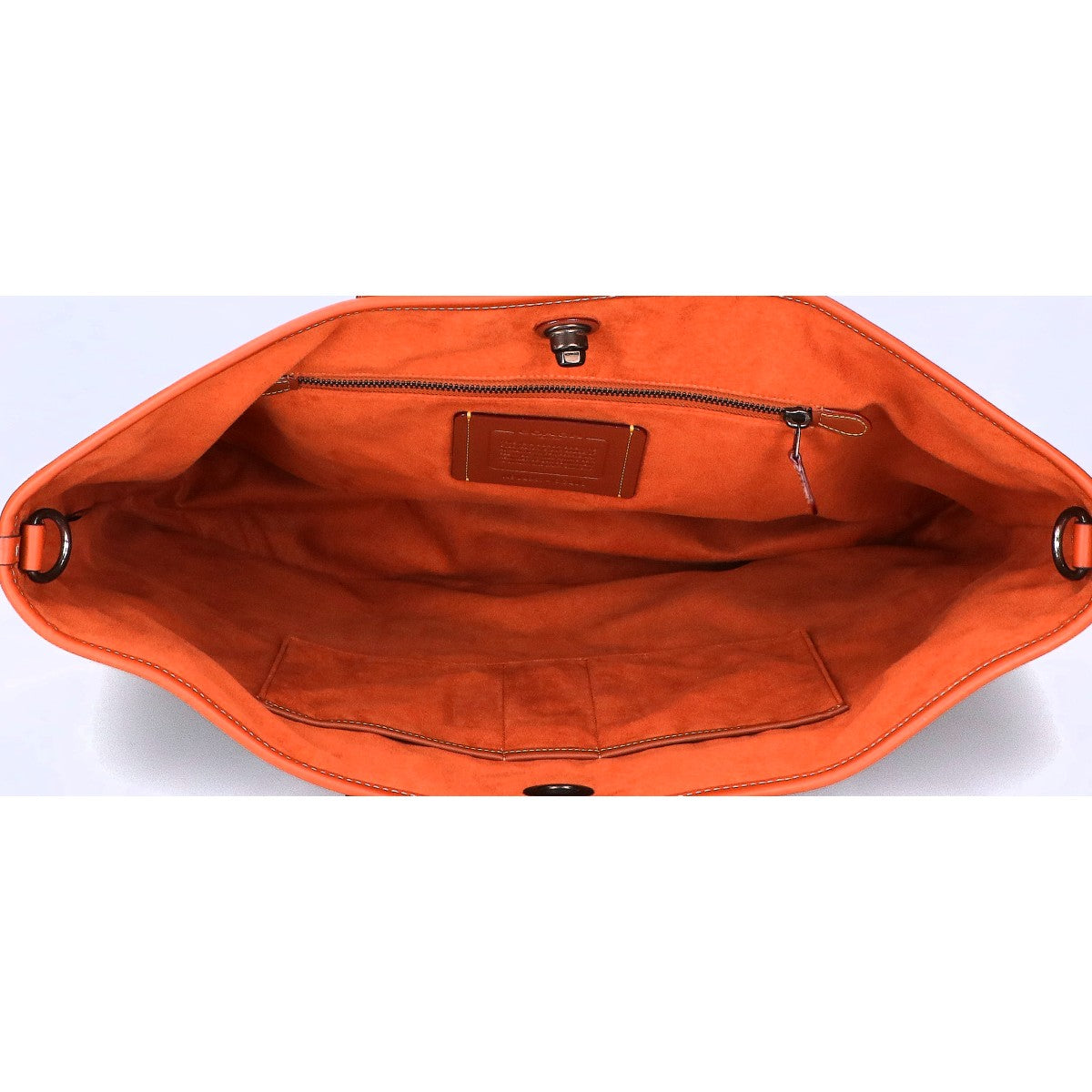 COACH コーチ 【美品/22年製】CG206 トビー ターンロック トート シグネチャー テキスタイル ジャカード ヴァーシティ パッチ トートバッグ