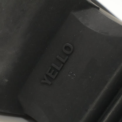 YELLO イエロ 【美品】YE-25A1-SB02 TOKYO BLACK MID SNEAKER SHORT BOOTS ミッド スニーカー ショート ブーツ シューズ S