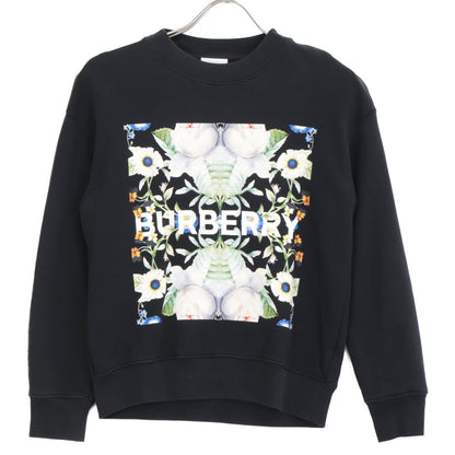 BURBERRY バーバリー 8048608 ﾓﾝﾀｰｼﾞｭ ﾌﾟﾘﾝﾄ ｸﾙｰﾈｯｸ ｽｳｪｯﾄｼｬﾂ トップス 10Y／140