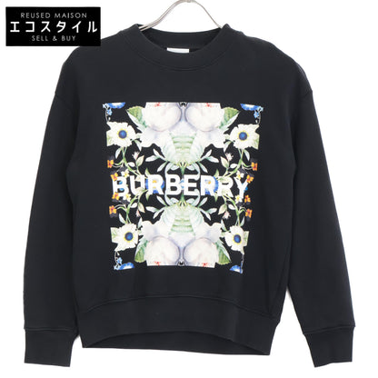 BURBERRY バーバリー 8048608 ﾓﾝﾀｰｼﾞｭ ﾌﾟﾘﾝﾄ ｸﾙｰﾈｯｸ ｽｳｪｯﾄｼｬﾂ トップス 10Y／140