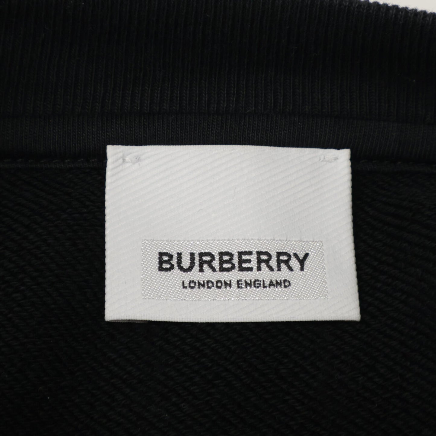 BURBERRY バーバリー 8048608 ﾓﾝﾀｰｼﾞｭ ﾌﾟﾘﾝﾄ ｸﾙｰﾈｯｸ ｽｳｪｯﾄｼｬﾂ トップス 10Y／140