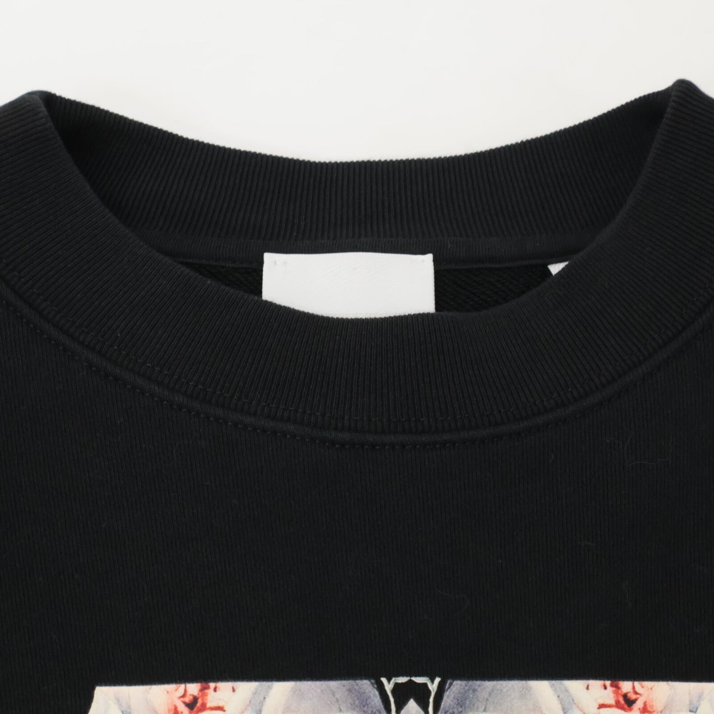 BURBERRY バーバリー 8048608 ﾓﾝﾀｰｼﾞｭ ﾌﾟﾘﾝﾄ ｸﾙｰﾈｯｸ ｽｳｪｯﾄｼｬﾂ トップス 10Y／140