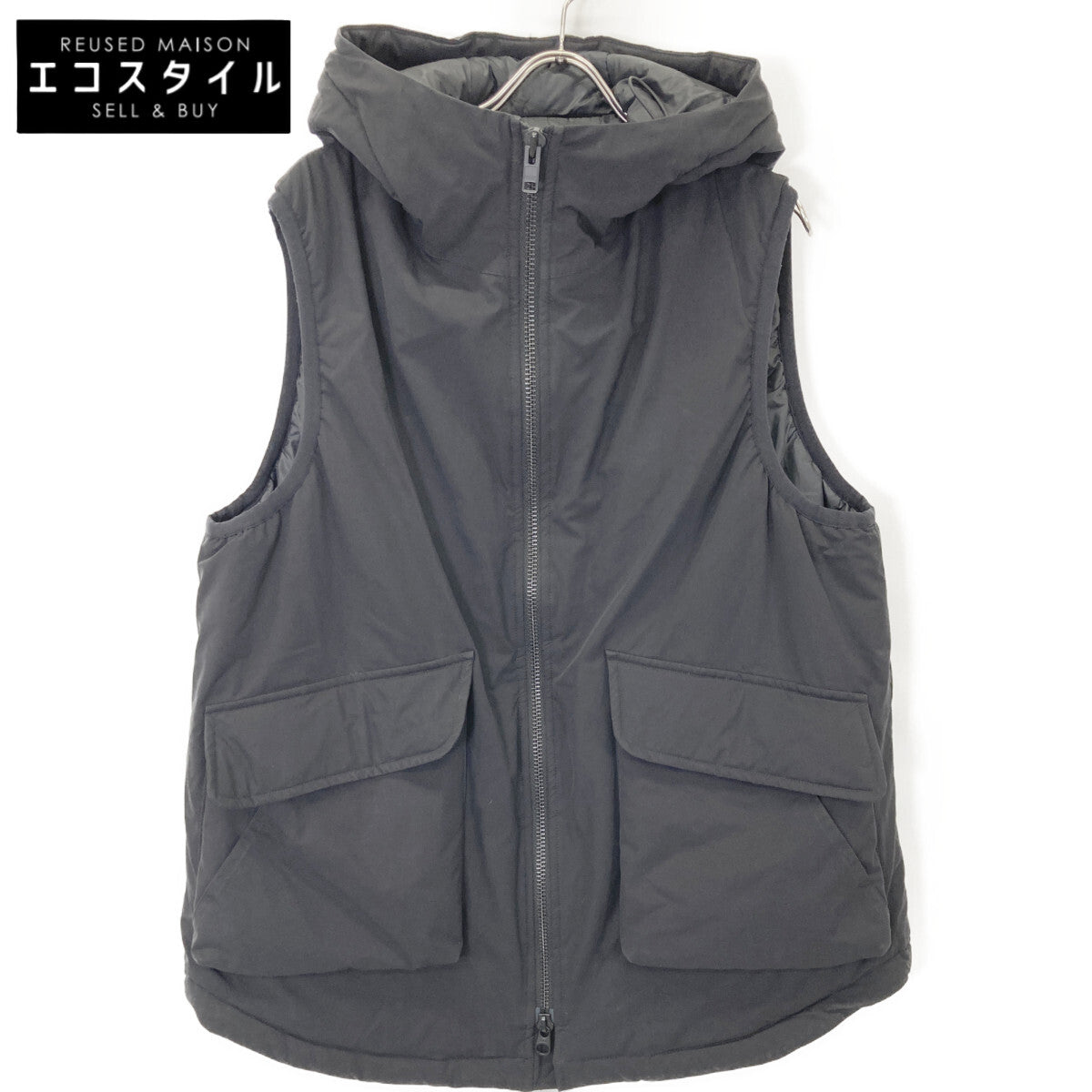 S'YTE サイト UB-V03-902 STRETCH TAFFETA PUFFER HOODED VEST ベスト 3