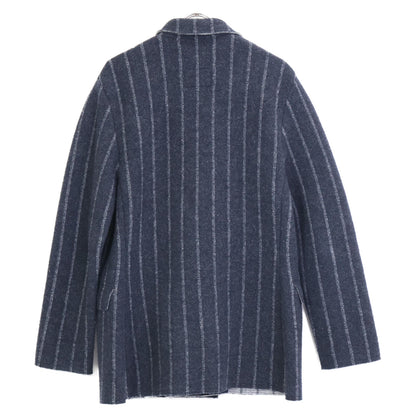 Coohem コーヘン ﾖﾈﾄﾐ 20-204-206 ｽﾄﾗｲﾌﾟﾀﾞﾌﾞﾙｼﾞｬｹｯﾄ ジャケット L