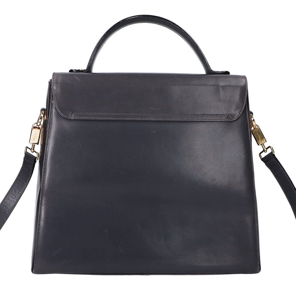 Salvatore Ferragamo サルヴァトーレフェラガモ E210536 ガンチーニ トップハンドルバッグ ハンドバッグ