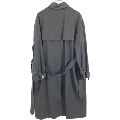 CELINE セリーヌ ｼﾞｪｰｼｰｼｰ期 ﾌﾞﾗｯｸ 金ﾎﾞﾀﾝﾄﾚﾝﾁｺｰﾄ　90s コート 表記なし