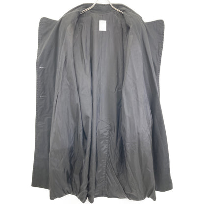 CELINE セリーヌ ｼﾞｪｰｼｰｼｰ期 ﾌﾞﾗｯｸ 金ﾎﾞﾀﾝﾄﾚﾝﾁｺｰﾄ　90s コート 表記なし