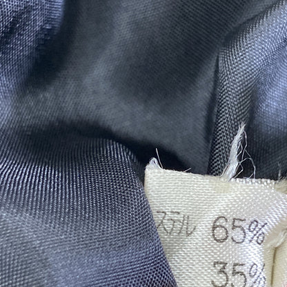 CELINE セリーヌ ｼﾞｪｰｼｰｼｰ期 ﾌﾞﾗｯｸ 金ﾎﾞﾀﾝﾄﾚﾝﾁｺｰﾄ　90s コート 表記なし