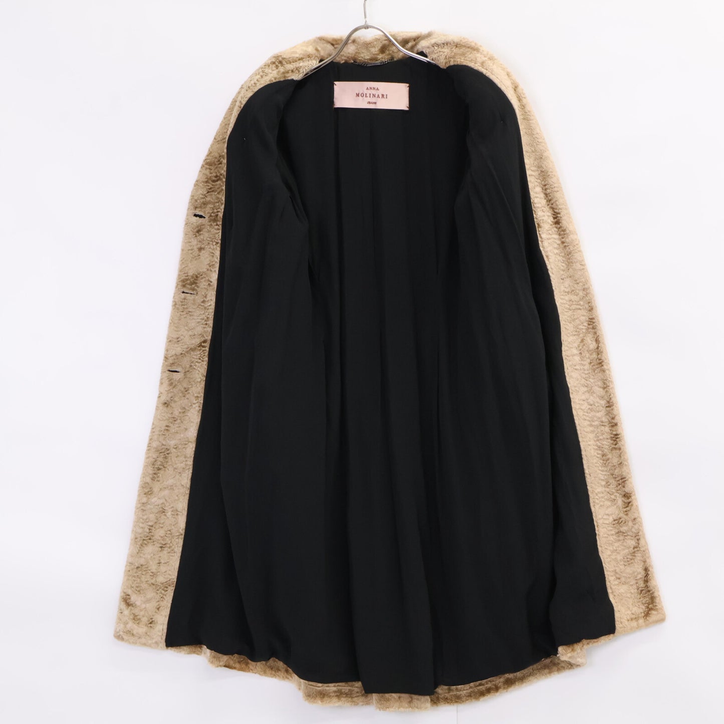 ANNA MOLINARI アンナモリナーリ ジーンズ ダブルボタンボアコート コート