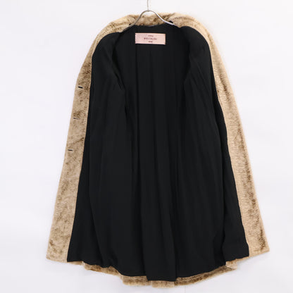 ANNA MOLINARI アンナモリナーリ ジーンズ ダブルボタンボアコート コート