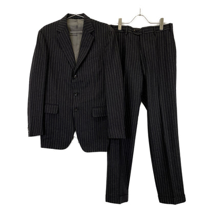 BOGLIOLI ボリオリ 3Bｽﾄﾗｲﾌﾟｼﾝｸﾞﾙｳｰﾙｽｰﾂ スーツ セットアップ 48