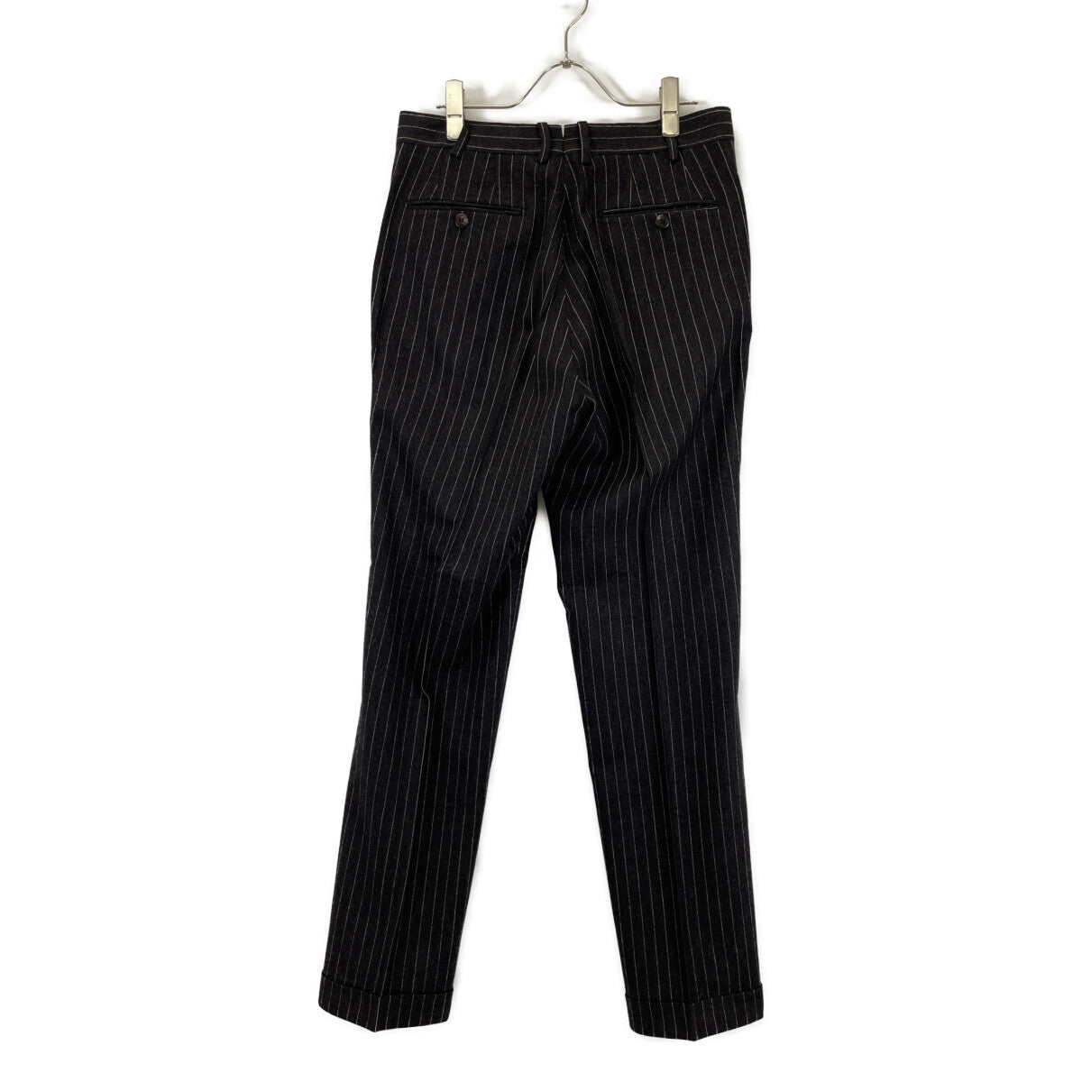 BOGLIOLI ボリオリ 3Bｽﾄﾗｲﾌﾟｼﾝｸﾞﾙｳｰﾙｽｰﾂ スーツ セットアップ 48