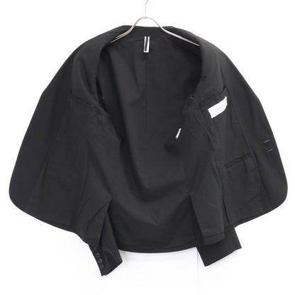 Bruno Pieters ブルーノピーターズ ﾌﾞﾗｯｸ 2Bｼﾝｸﾞﾙｽｰﾂ スーツ セットアップ 48