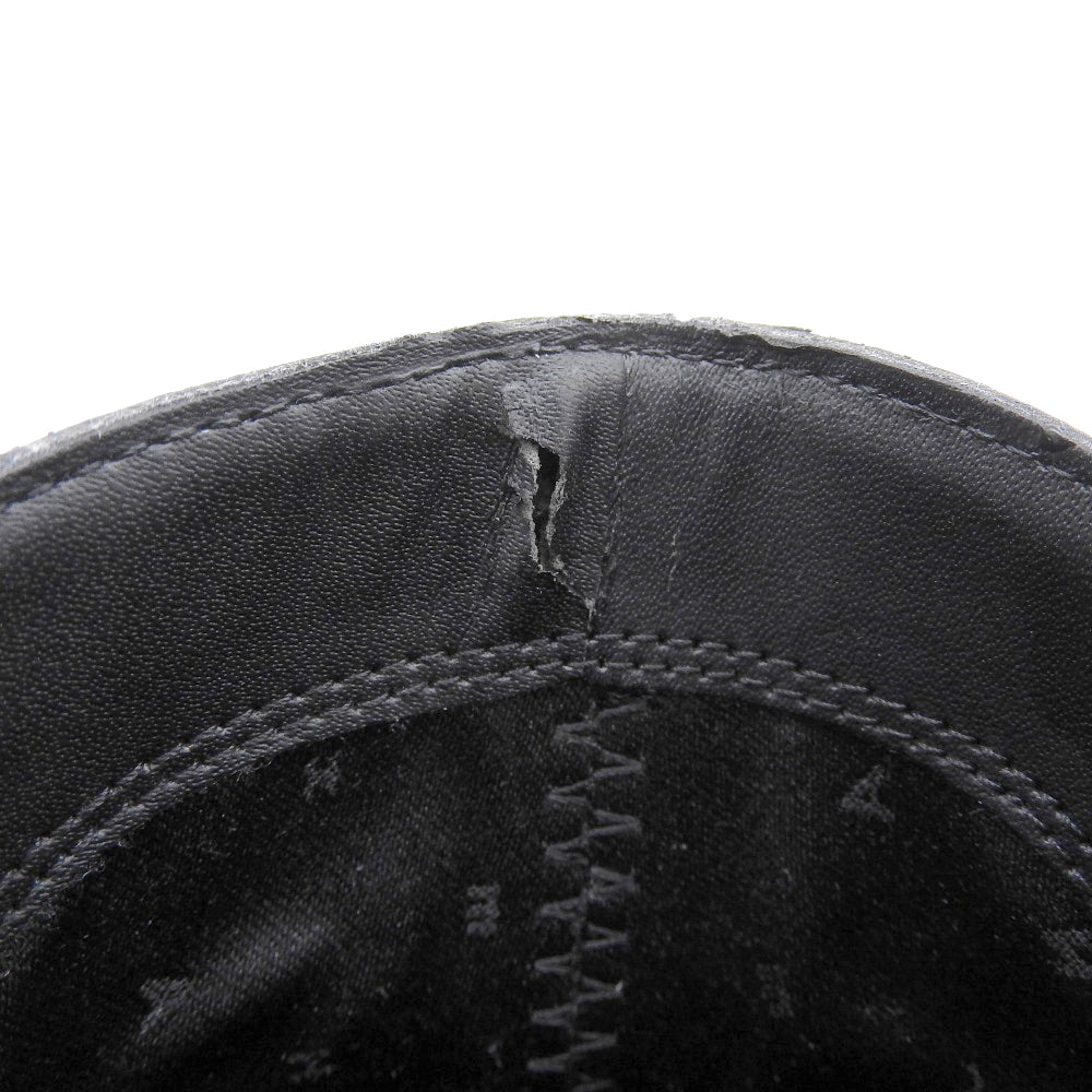 Cole Haan コールハーン 美品 ウァイリー ウォーターレジスタント ブーティー シューズ レディース ブラック 23.5cm W22038 シューズ 6.5