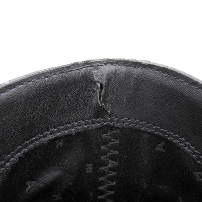 Cole Haan コールハーン 美品 ウァイリー ウォーターレジスタント ブーティー シューズ レディース ブラック 23.5cm W22038 シューズ 6.5