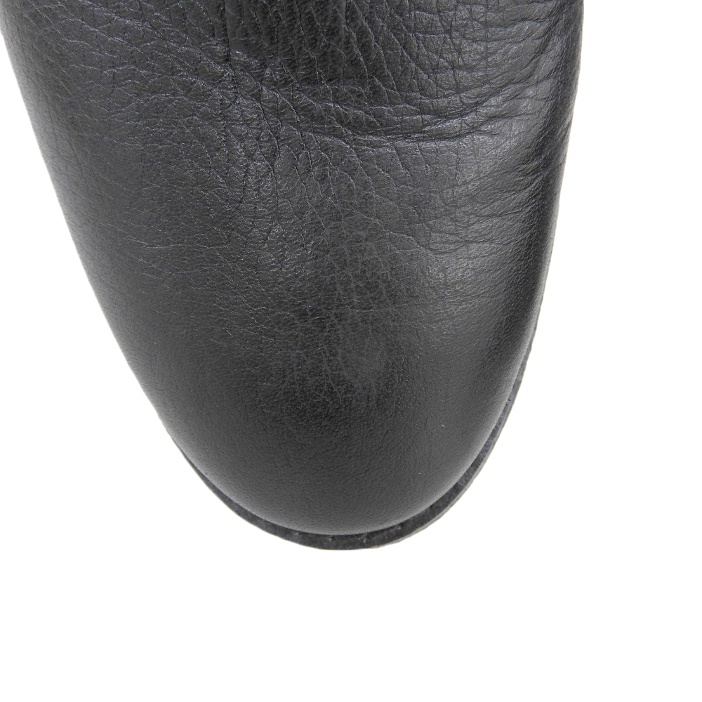 Cole Haan コールハーン 美品 ウァイリー ウォーターレジスタント ブーティー シューズ レディース ブラック 23.5cm W22038 シューズ 6.5