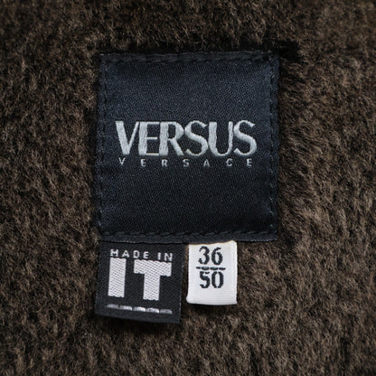 VERSUS ヴェルサス VERSACE　ﾑｰﾄﾝﾗｲﾀﾞｰｽｼﾞｬｹｯﾄ ジャケット 36