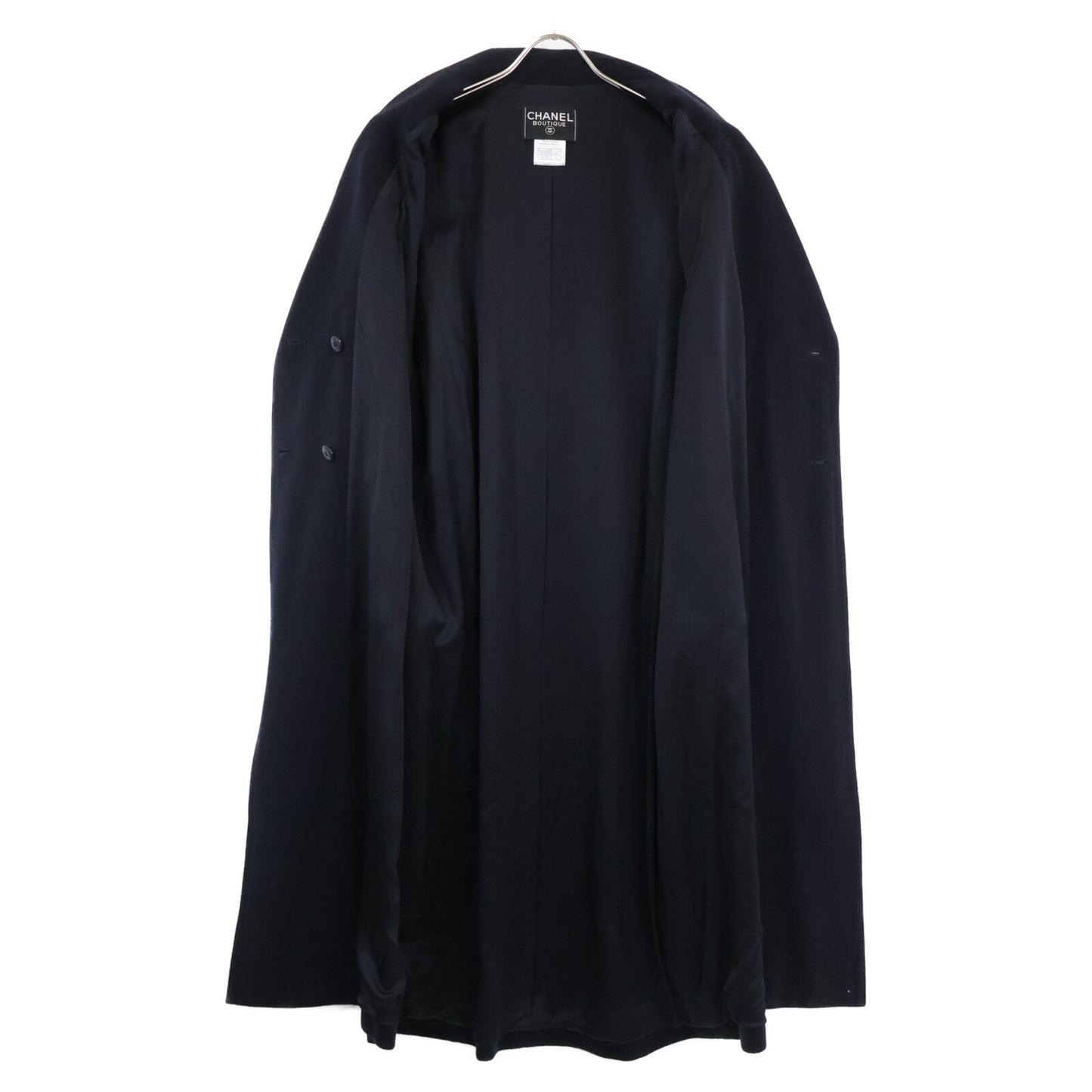 CHANEL シャネル 97A P09298W02368 ココマークボタンウールダブルロングコート コート 38