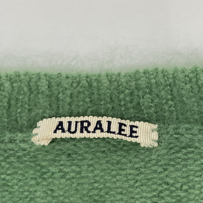 AURALEE オーラリー 【美品】A9AP01KM SUPER KID MOHAIR KINT PO モヘアｘウール クルーネック ニットセーター/ トップス 3