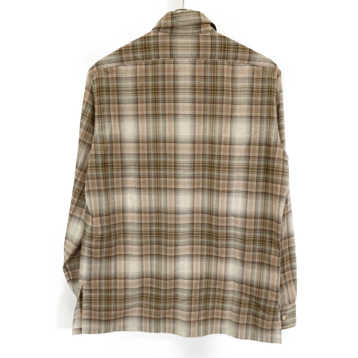 AURALEE オーラリー ﾌﾞﾗｳﾝ A21AS04BY WOOLRECYCLEDPOLYESTER CLOTH SHIRTS トップス 1