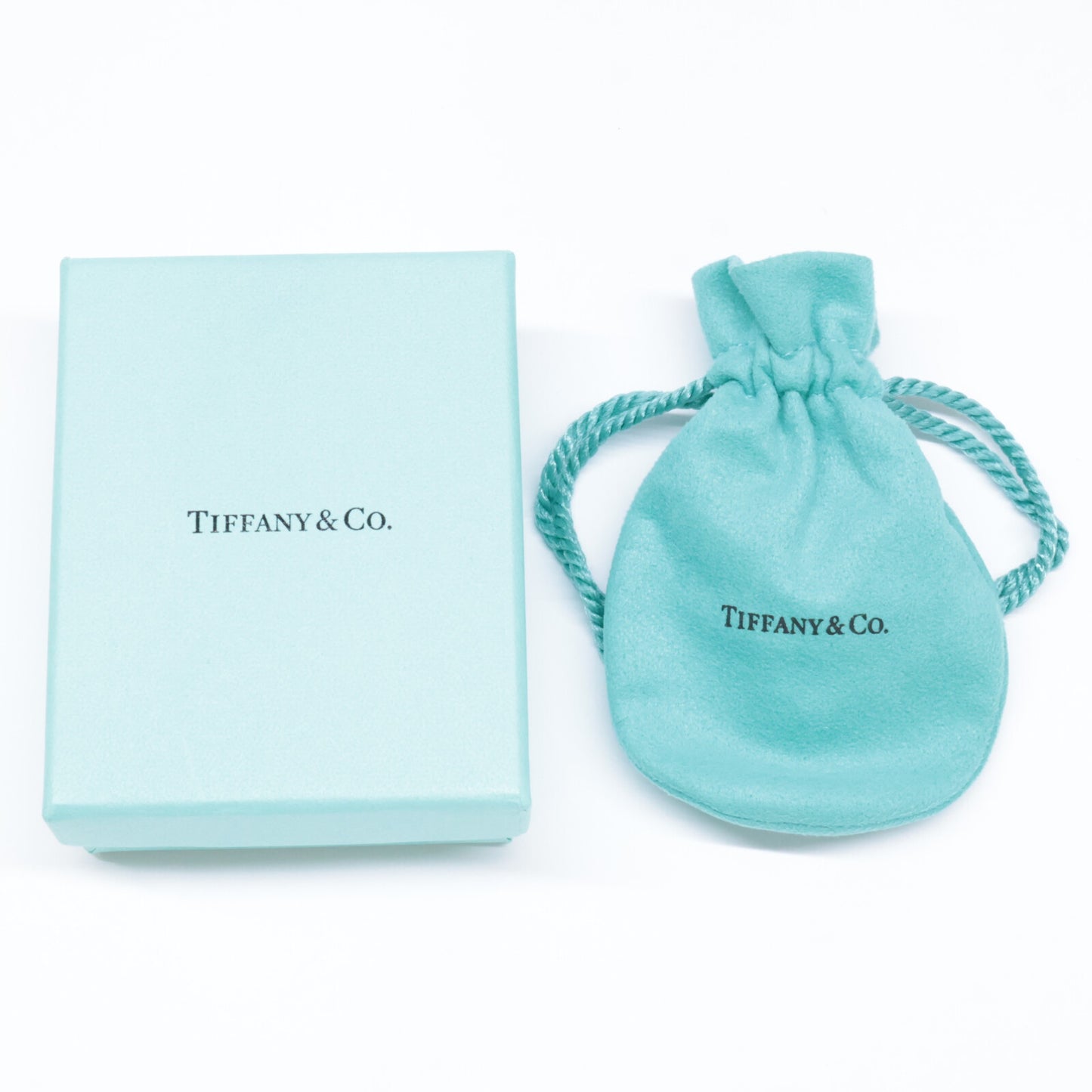 TIFFANY&Co. ティファニー 【美品】ティファニー1837 925 Ti バーペンダント コード ネックレス