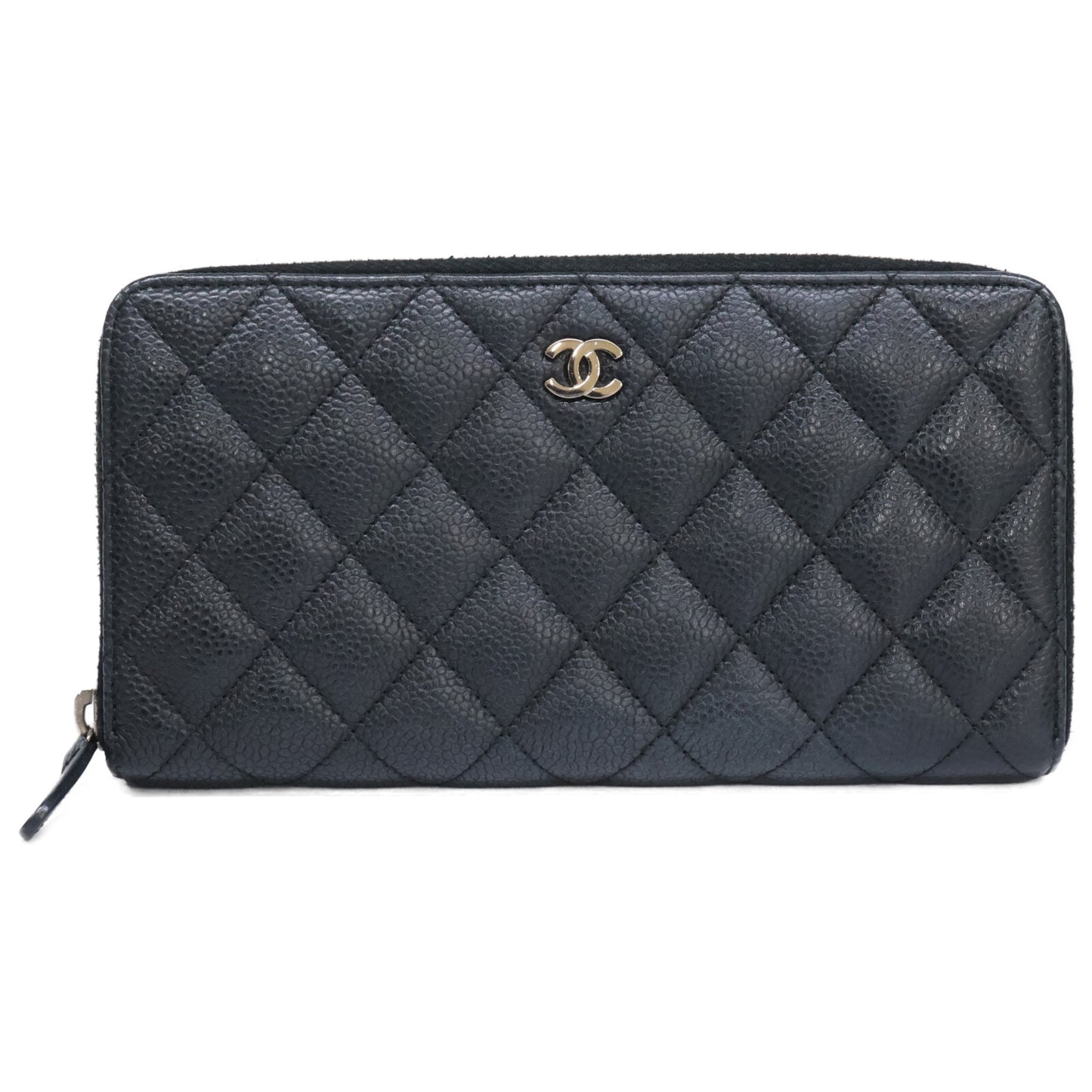 CHANEL シャネル 16番台 AP0242 キャビアスキン クラシック ロングジップウォレット 長財布（小銭入れあり）