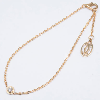Cartier カルティエ 美品 B6040300 0.09ctダイヤモンド SM スモール ダムール ブレスレット